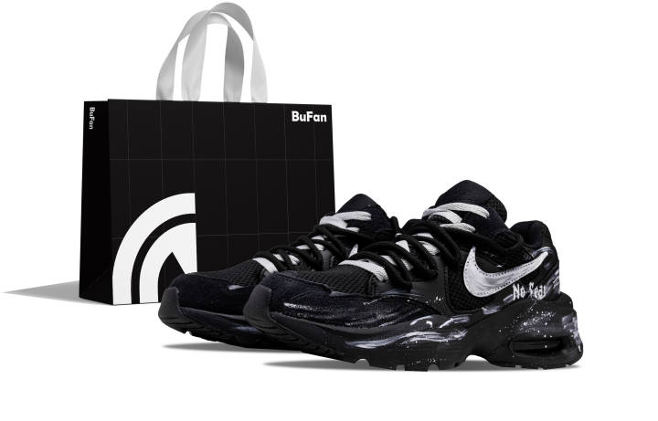 Nike Nike Air Max Fusion Running Shoes Men's Low Top Black