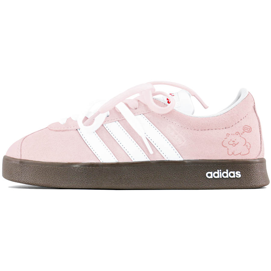 Adidas Adidas VL COURT 2.0 Skateboard Shoes Unisex Low Top White