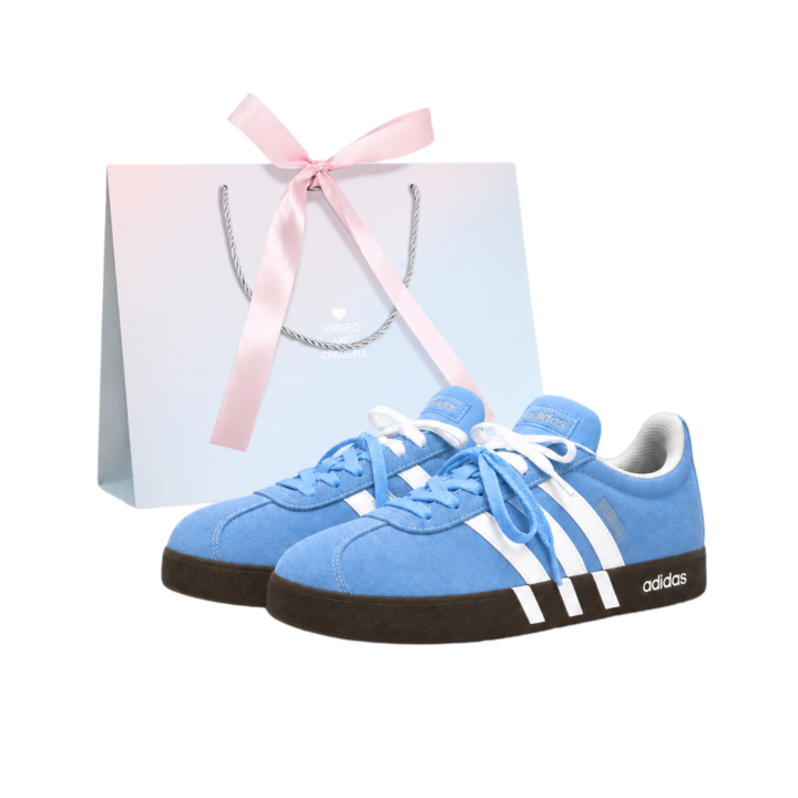 Adidas Adidas VL COURT 2.0 German Army Trainers Unisex Low Top Blue
