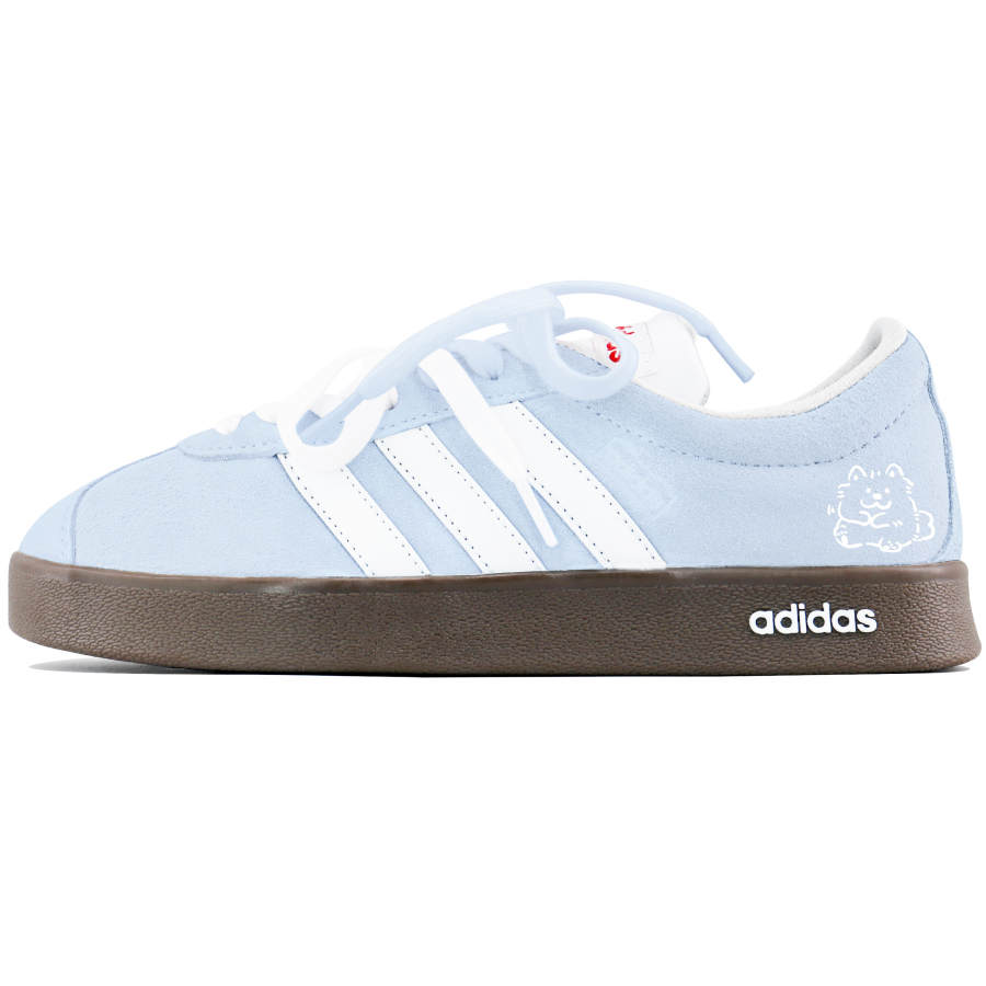 Adidas Adidas VL COURT 2.0 Skateboard Shoes Unisex Low Top White