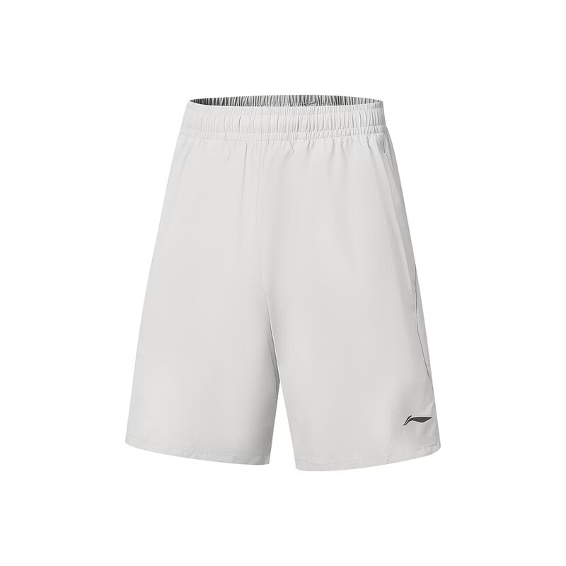 Li-Ning Li Ning Sports Shorts Men's Light Gray Moderate Straight Fit Pants