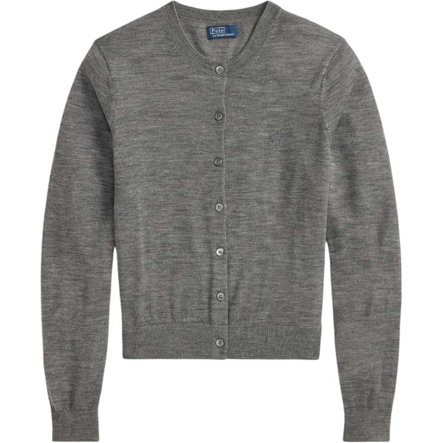 Polo Ralph Lauren Sweaters Women's Gray Crew Neck Moderate Straight Fit