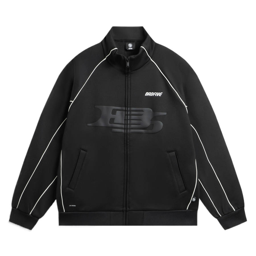Li-Ning Li Ning Jackets Men's Black Stand Collar Moderate Straight Fit