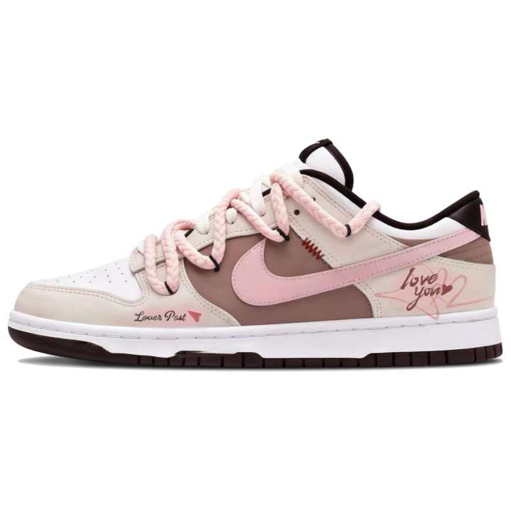 Nike Nike Dunk Skateboard Shoes Unisex Low Top Brown