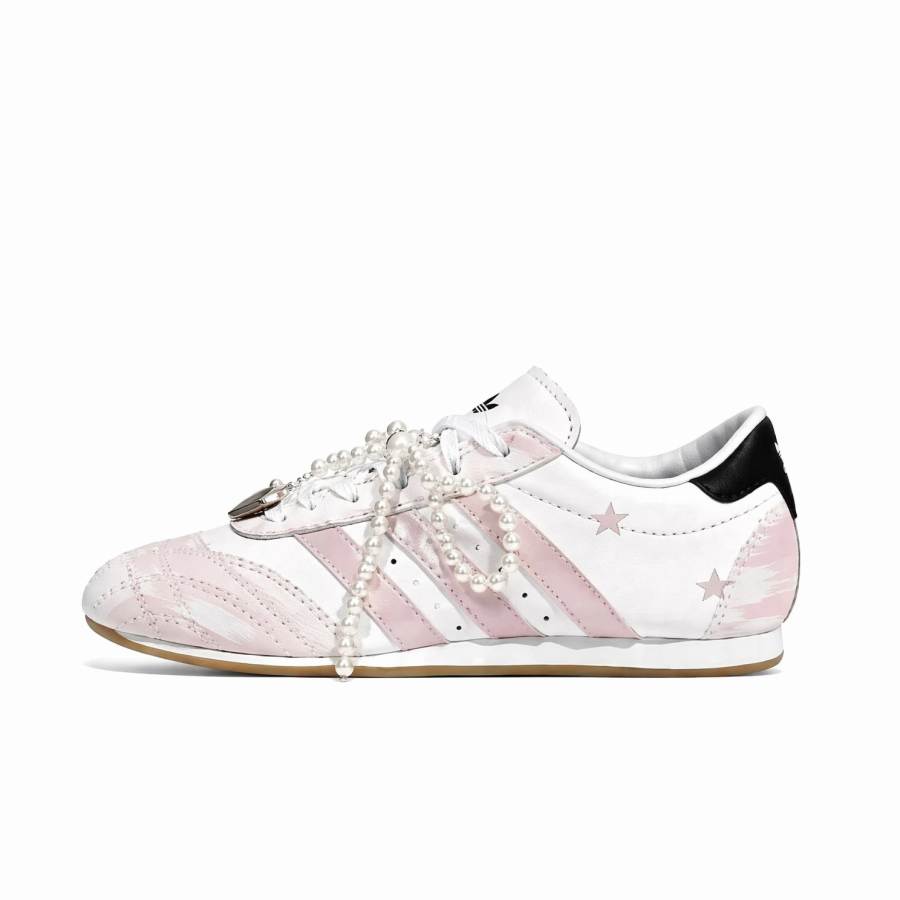 Adidas Originals Taekwondo Training Shoes Women's Low Top White/Pink