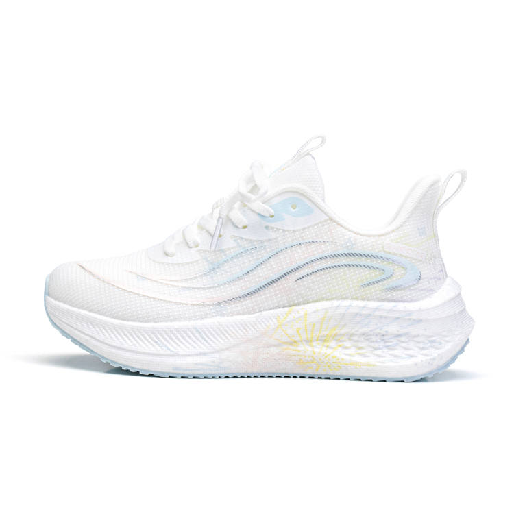 WARRIOR Running Shoes Women's Low Top White, Blue, Purple, Yellow