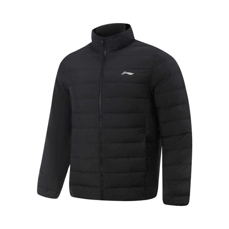 Li-Ning Li Ning Down Jackets Men's Black Stand Collar Moderate