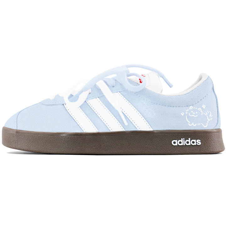 Adidas Adidas VL COURT 2.0 Skateboard Shoes Unisex Low Top White