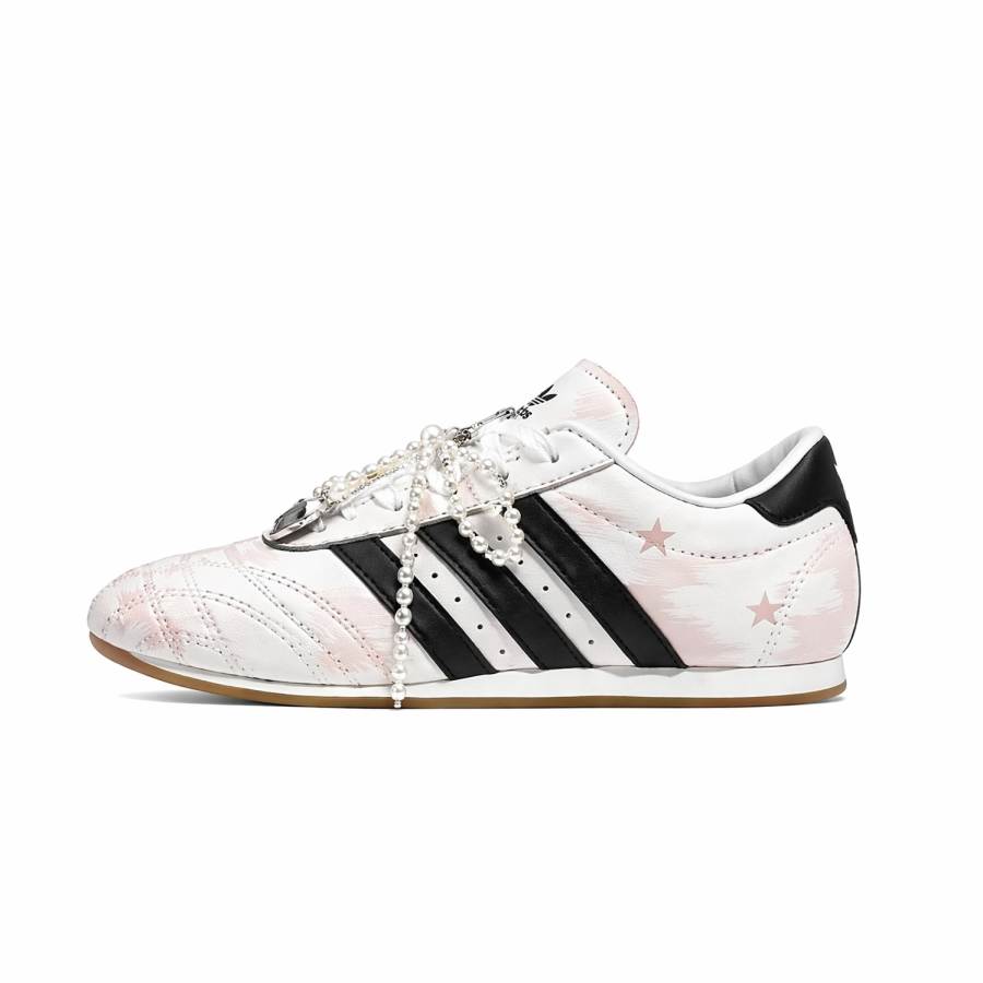 Adidas Originals Taekwondo Training Shoes Women's Low Top White/Pink