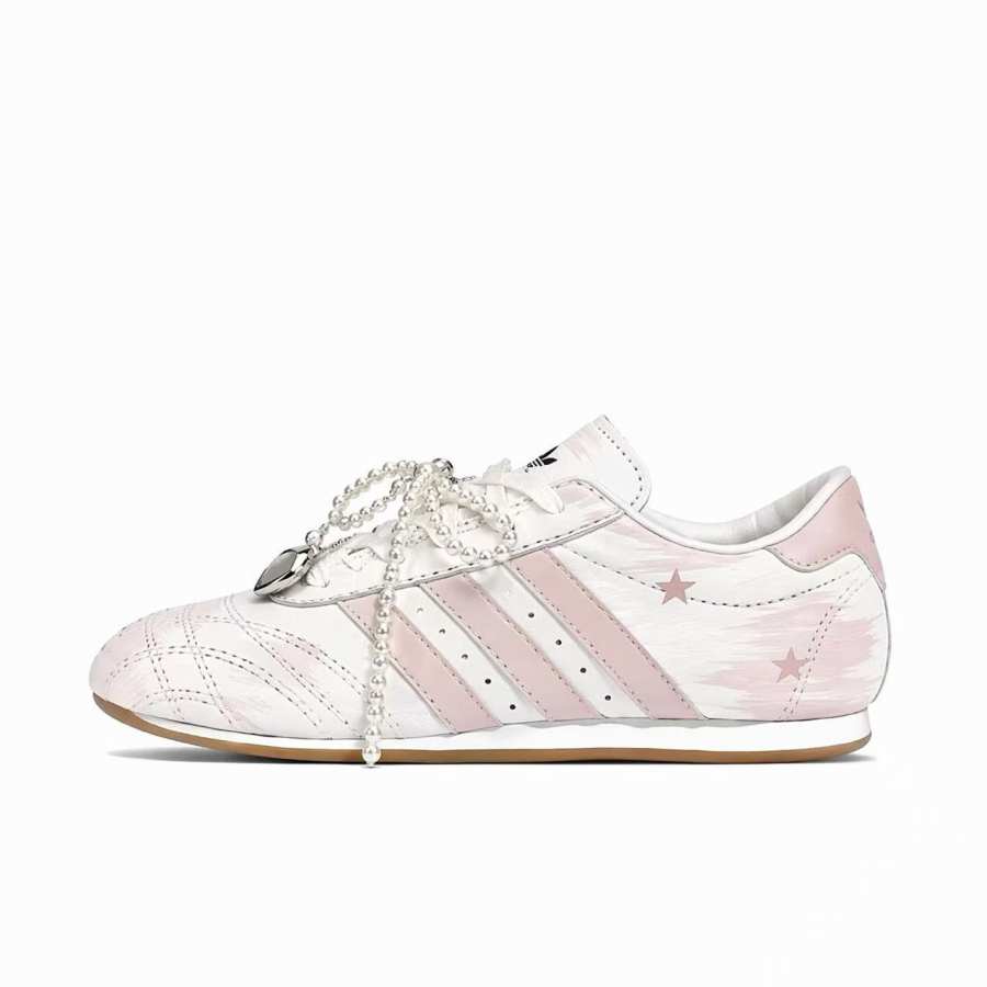 Adidas Originals Taekwondo Training Shoes Women's Low Top White/Pink