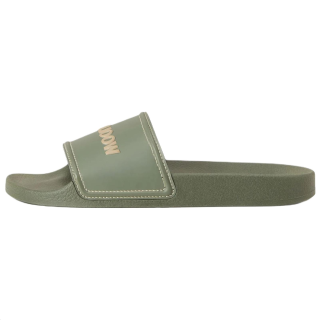 WOOLRICH Slide Slippers Men's Olive Green