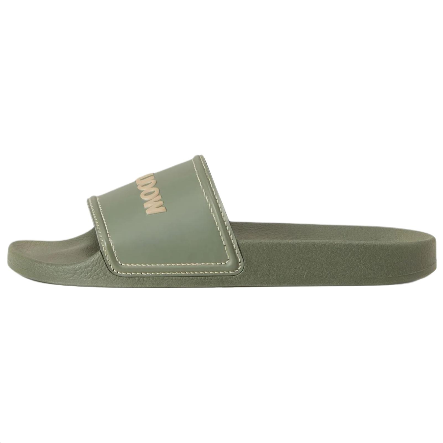 WOOLRICH Slide Slippers Men's Olive Green