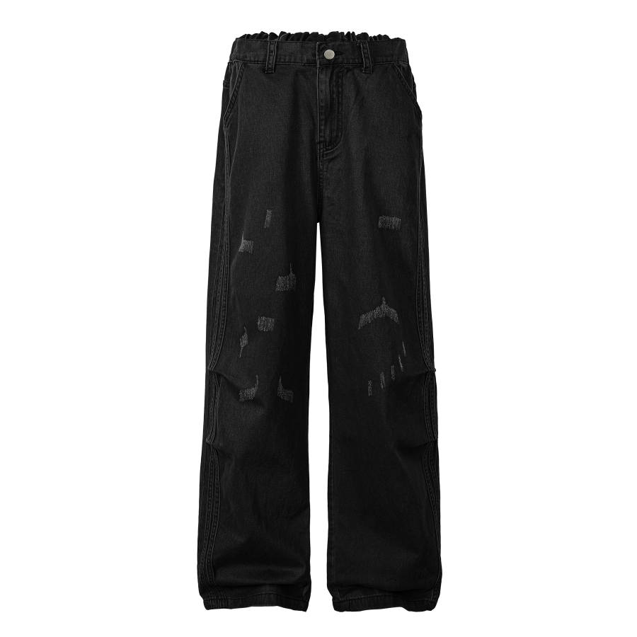 MostwantedLab Jeans Unisex Moderate Straight Fit Pants