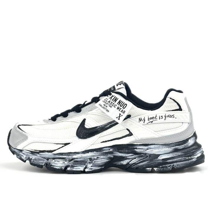 Nike Nike Initiator Running Shoes Women's Low Top Gray/Black/White