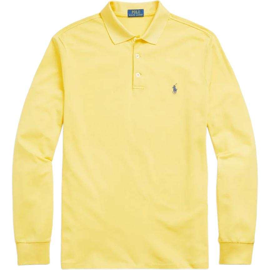 Polo Ralph Lauren FW24 Polo Shirt Custom Slim Fit Men's Bright Yellow