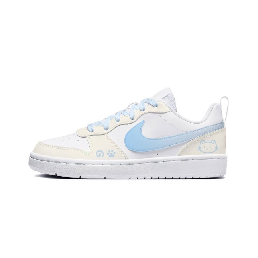 Nike Nike Court Borough Skateboard Shoes Unisex Low Top Blue