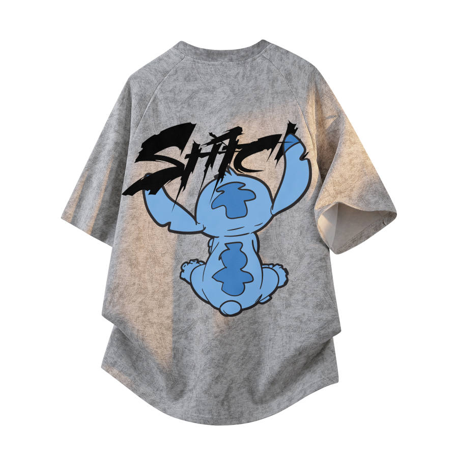 Disney T Shirts Unisex Crew Neck Moderate Straight Fit