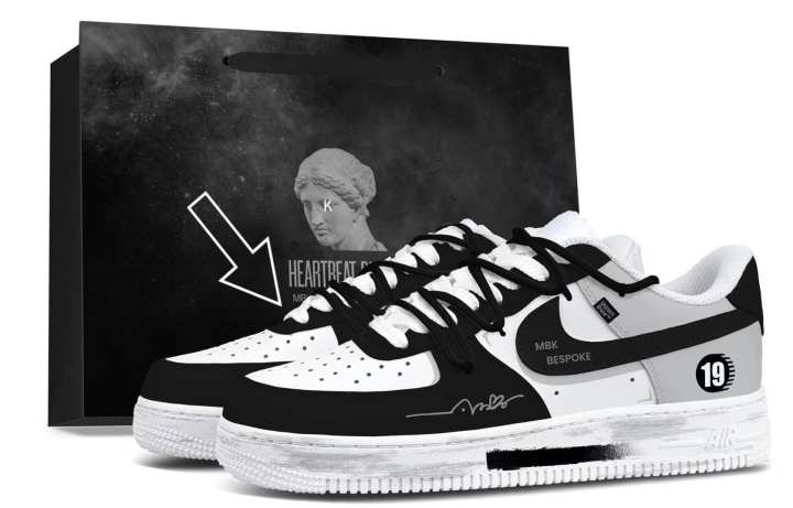 Nike Nike Air Force 1 Skateboard Shoes Unisex Low Top Black