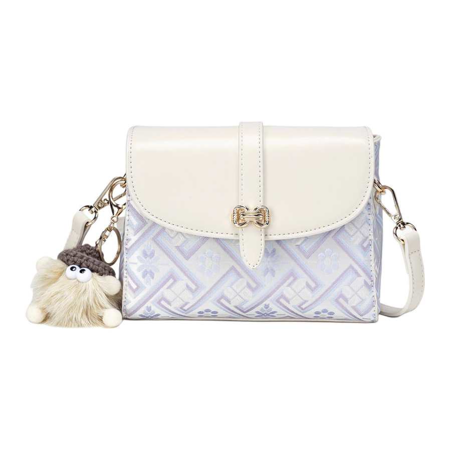 PAYOT Crossbody Bags Ecru Charm Included