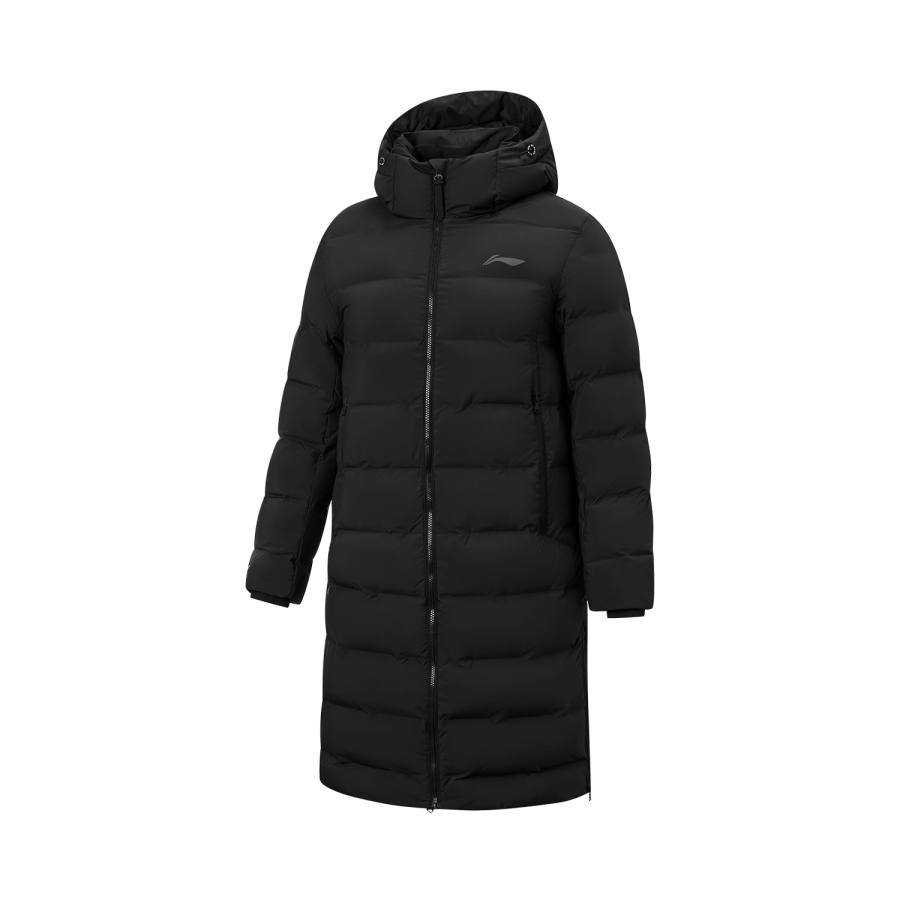 Li-Ning Li Ning Down Jackets Men's Black Hooded Non Detachable Moderate