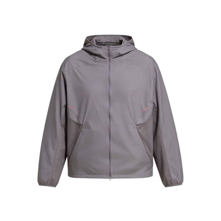 Adidas Adidas Performance Running Jackets Men's Gray Layer Hooded Non Detachable Moderate Other
