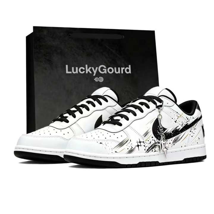 Nike Nike Big Low Lux Skateboard Shoes Men's Low Top White/Black