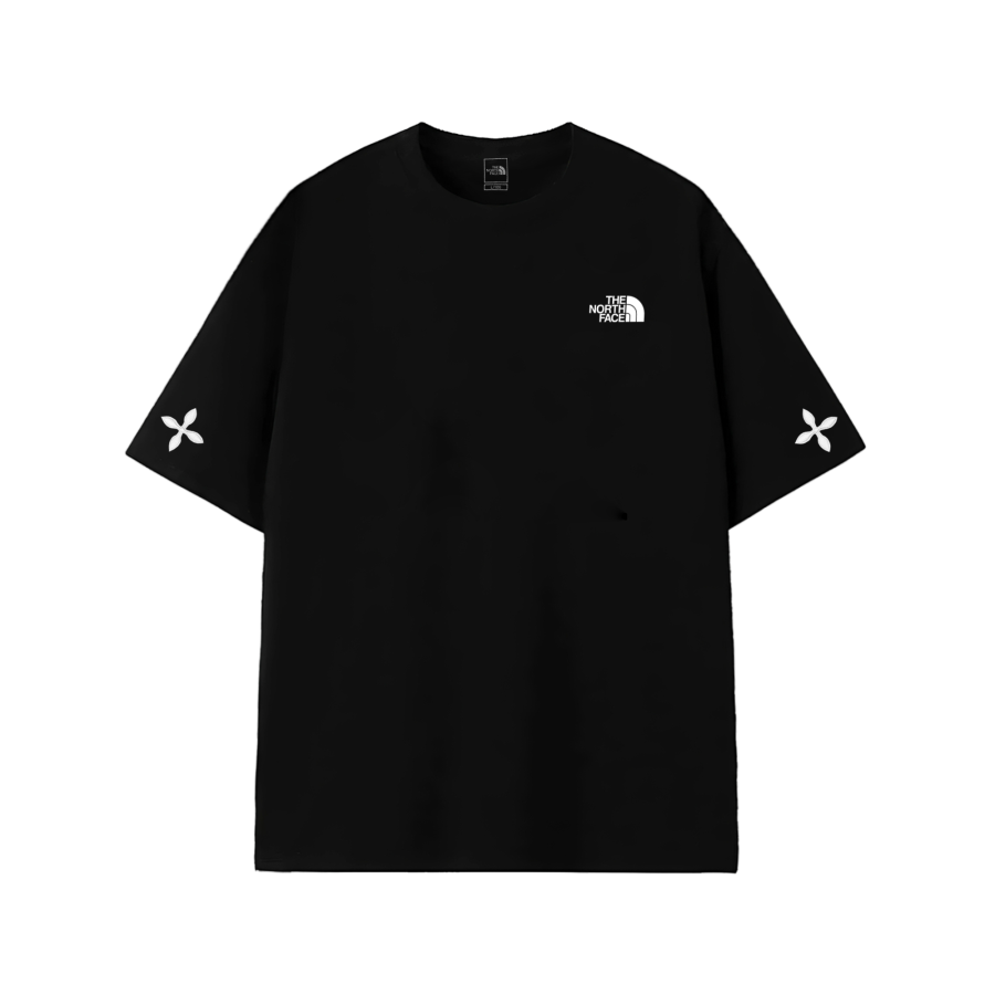 THE NORTH FACE T Shirts Unisex Black Crew Neck Moderate