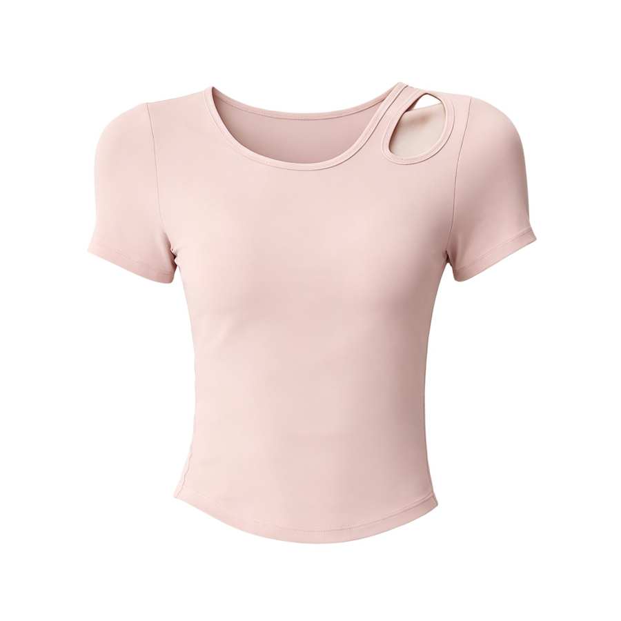 Sugarfunk Fitness Clothing Women's Crew Neck Thin Nipped In Waist