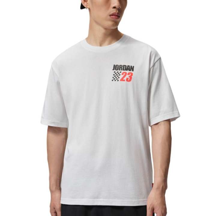 Jordan Jordan As M J T Shirts Men's White Crew Neck