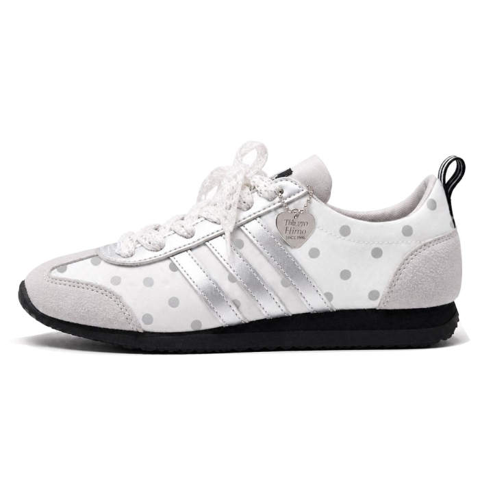 Adidas Adidas VS JOG 2.0 German Army Trainers Unisex Low Top White Silver