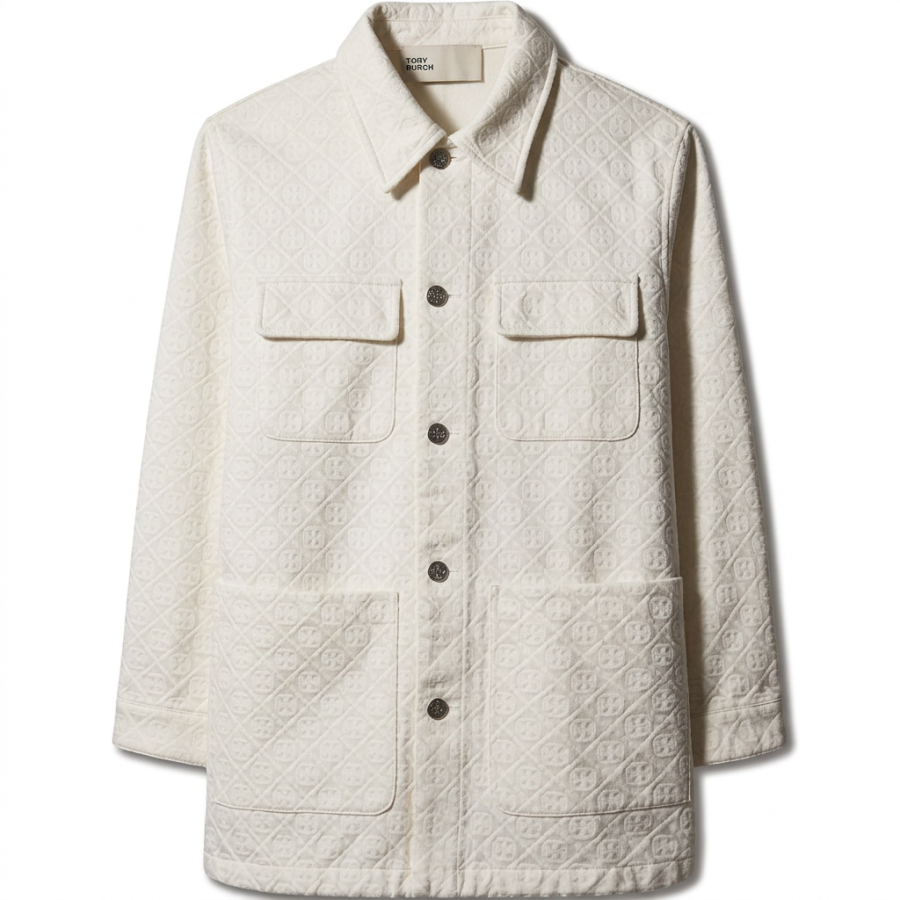 TORY BURCH T Monogram SS26 Denim Jacket Women's