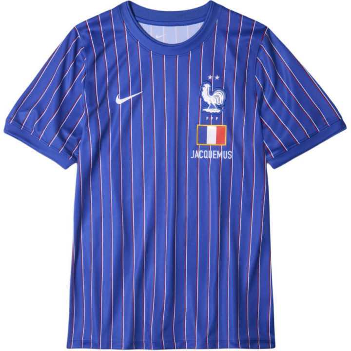 Nike Nike X Jacquemus T Shirts Unisex Blue Crew Neck Moderate