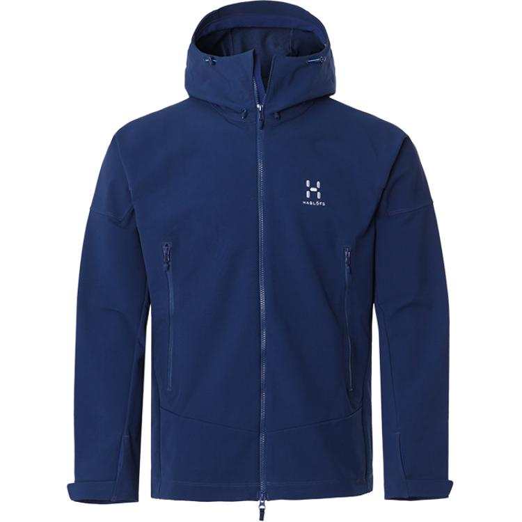 HAGLÖFS Softshell Jackets Men's 2AQ Hooded Non Detachable Moderate