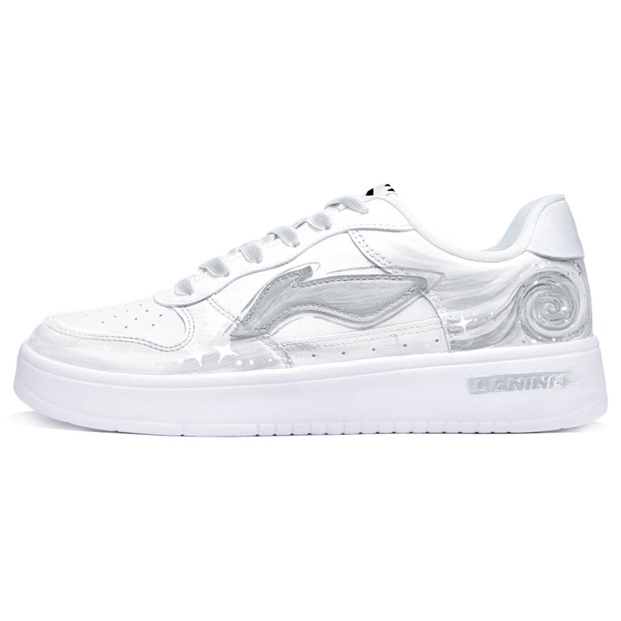 Li-Ning Li Ning Floating Boat Skateboard Shoes Men's Low Top White/Gray