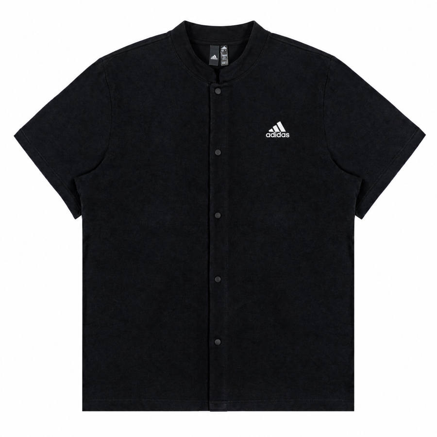 Adidas Adidas MUST HAVES T Shirts Unisex Black Crew Neck Moderate Straight Fit