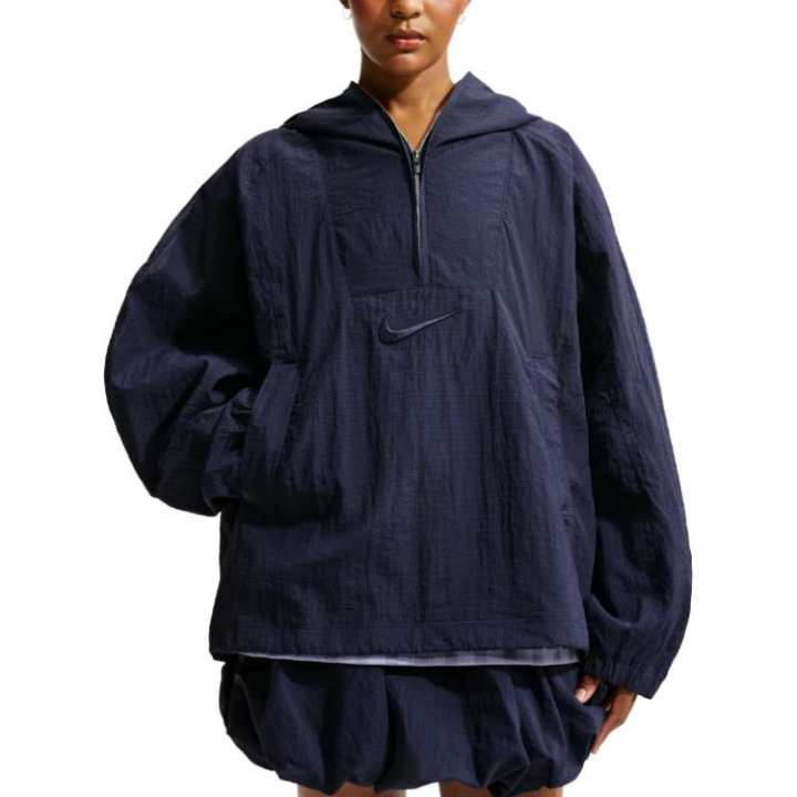 Nike Nike Jackets Women's Black Blue Hooded Non Detachable Moderate Other