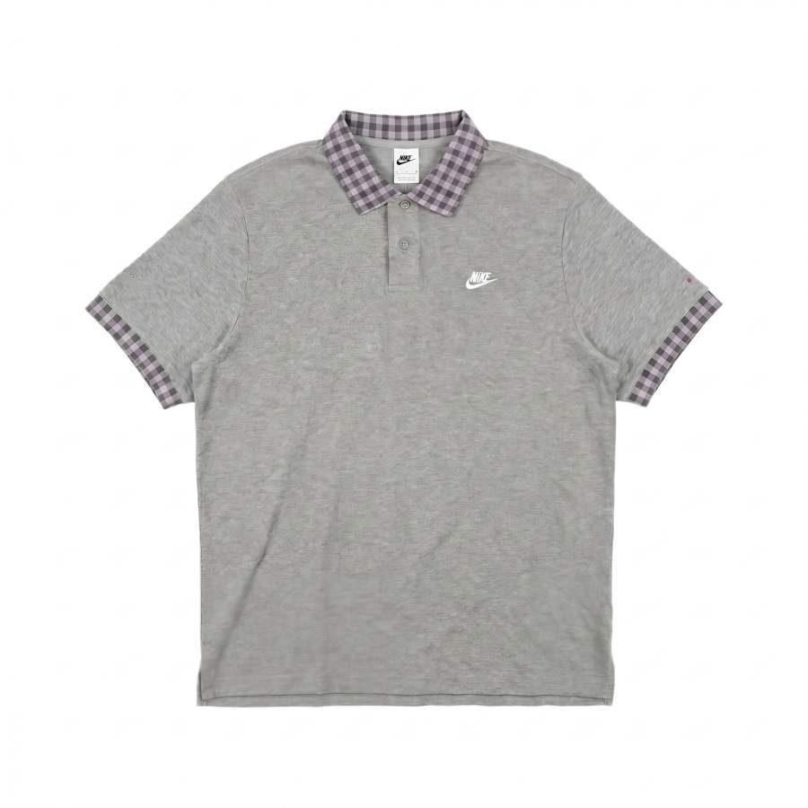 Nike Nike Club Polo Shirts Unisex Gray Lapel Moderate Other