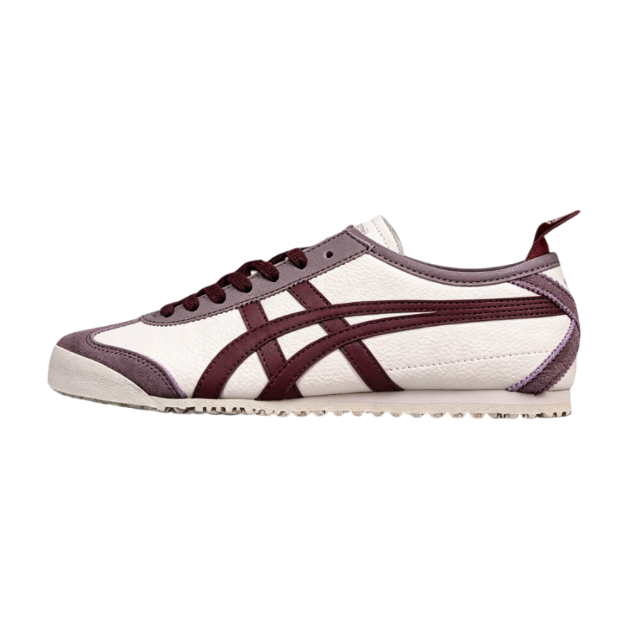 Onitsuka Tiger Mexico 66 Casual Shoes Unisex Low Top Beige Red