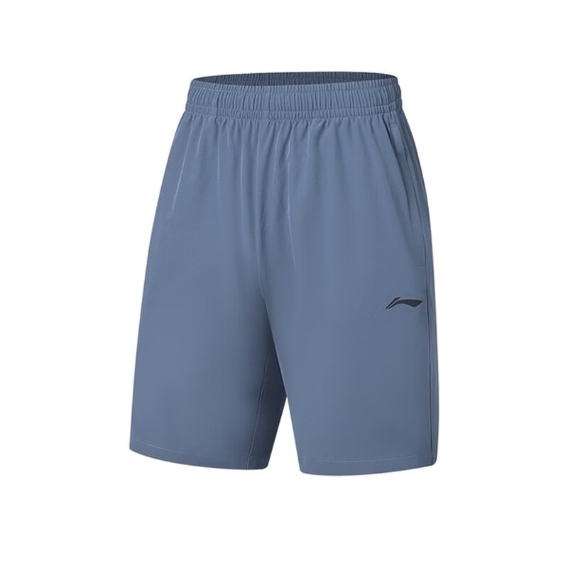 Li-Ning Li Ning Fitness Series Sports Shorts Men's Royal Blue Moderate Straight Fit Pants