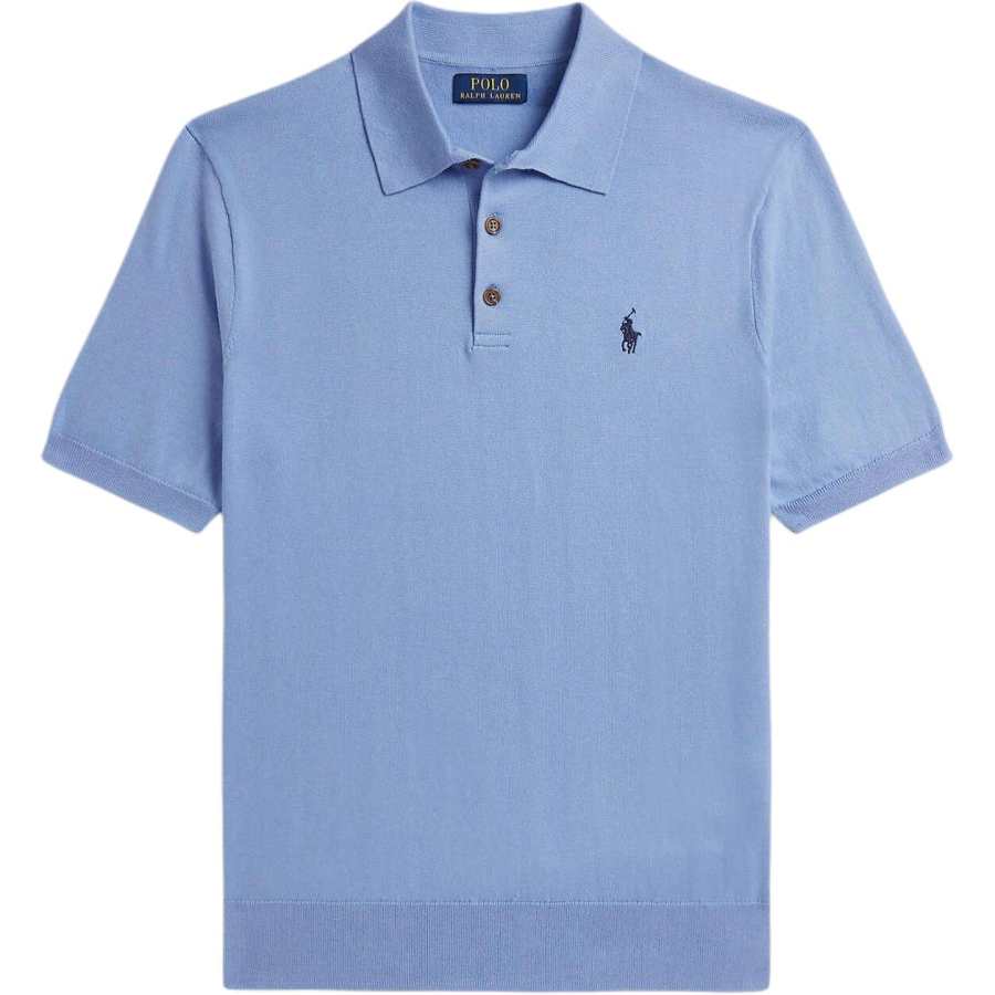 Polo Ralph Lauren Polo Shirts Men's Blue Polo Collar Moderate Straight Fit