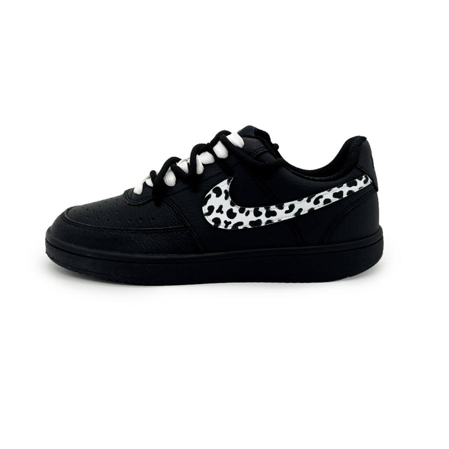 Nike Nike Court Vision Low Skateboard Shoes Unisex Low Top Black/White