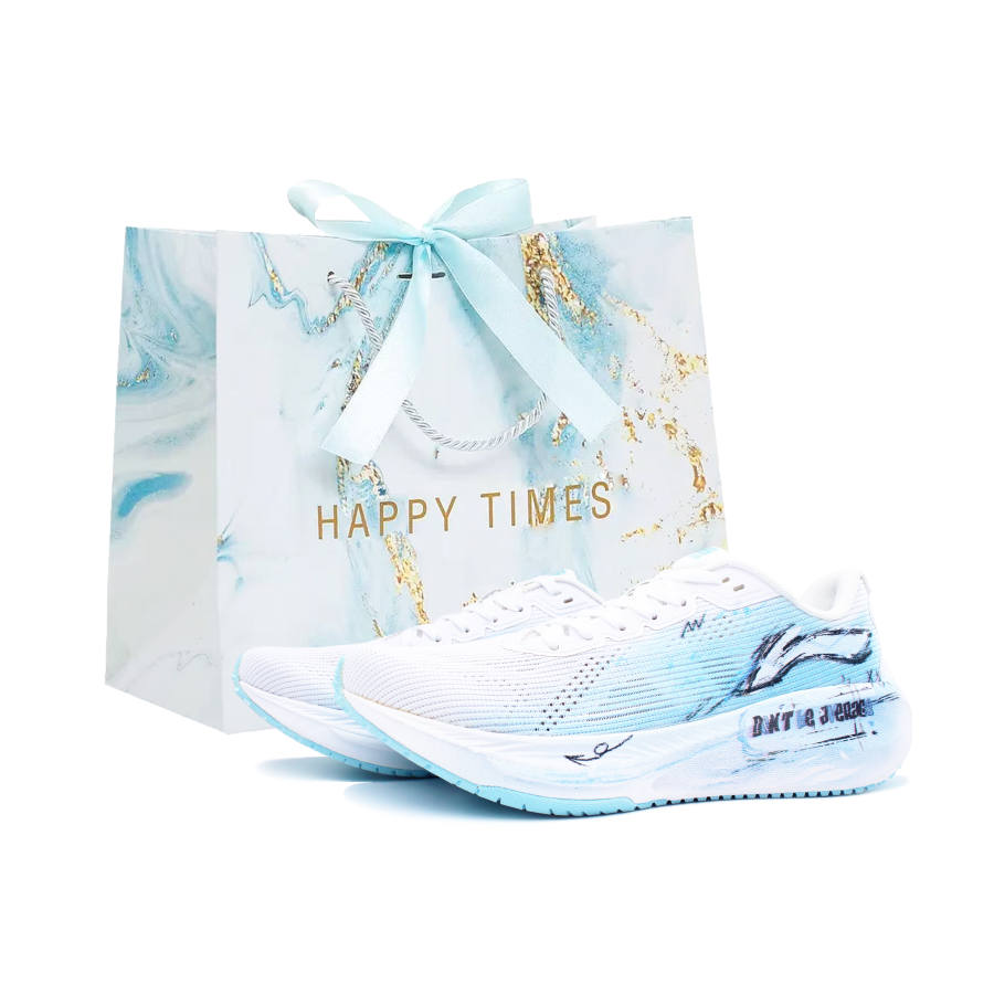 Li-Ning Li Ning Version 2.0 Running Shoes Unisex Low Top White/Blue