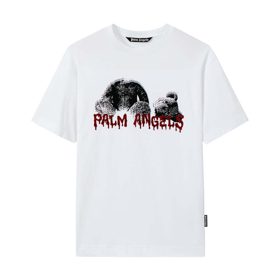PALM ANGELS T Shirts Unisex Crew Neck Moderate Straight Fit