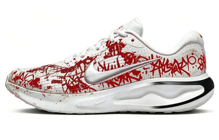 Nike Nike Journey Run Running Shoes Men's Low Top Gray/Red