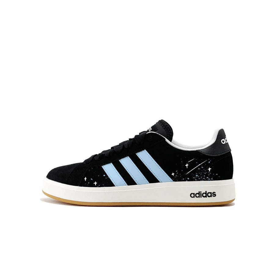 Adidas Adidas Grand Court Base 00s Skateboard Shoes Unisex Low Top Black/Blue