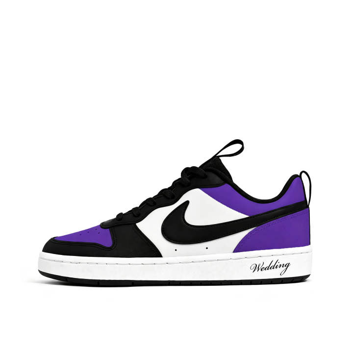 Nike Nike Court Borough Skateboard Shoes Unisex Low Top Purple/Black