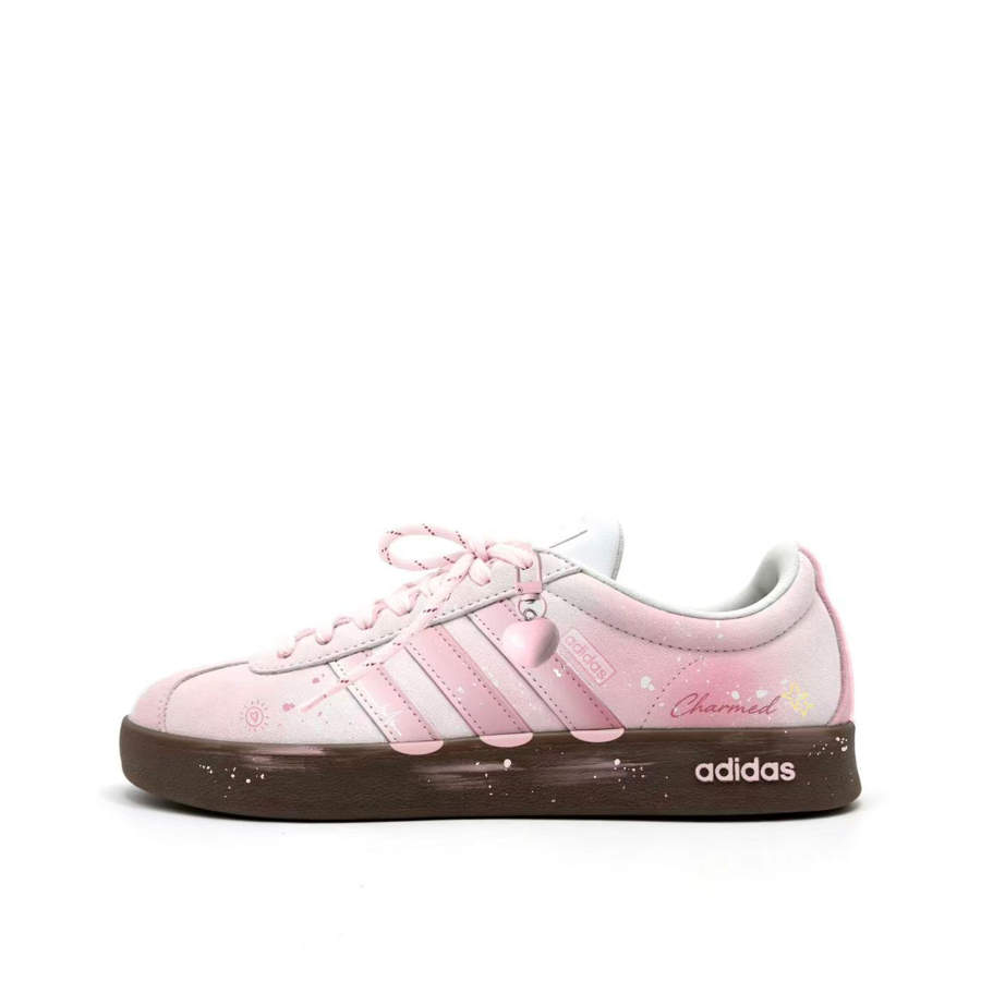 Adidas Adidas VL COURT 2.0 Skateboard Shoes Women's Low Top Yellow