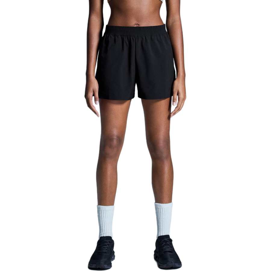 On On Running Shorts Women's Black Moderate