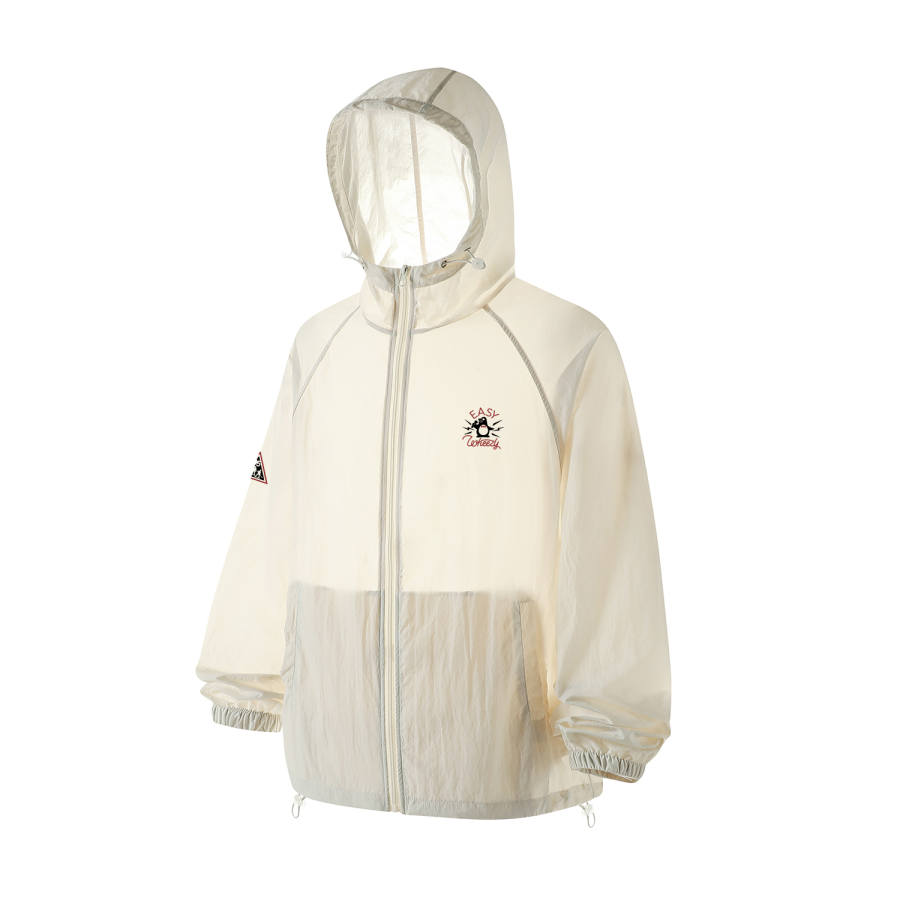 Disney Sun Protection Clothing Unisex Hooded Non Detachable Thin Straight Fit