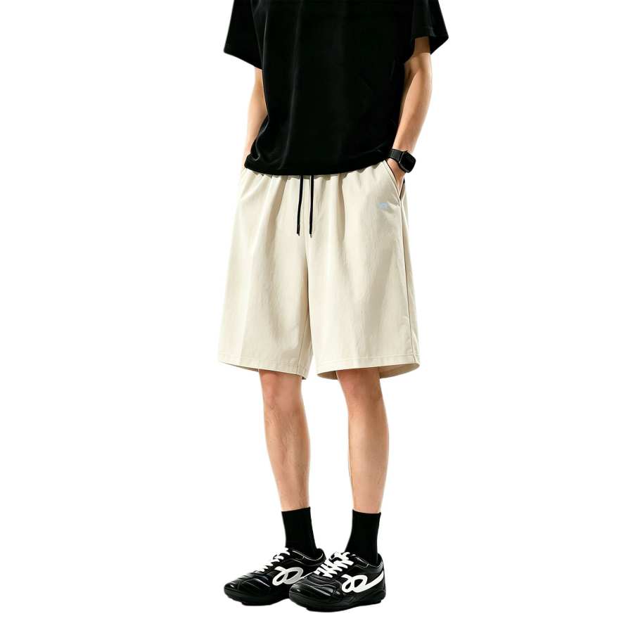 WARRIOR WARRIOR Casual Shorts Unisex Thin Straight Fit Pants